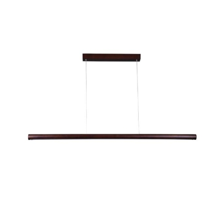 Meya Modern Sleek CCT LED Hanging Pendant Light Lamp Large Walnut