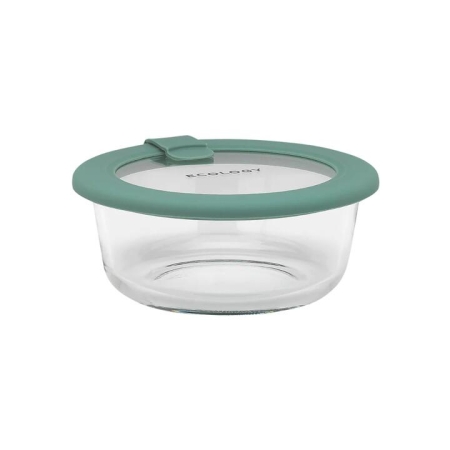 Ecology Store Round Glass Food Container 400ml