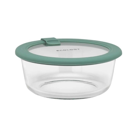Ecology Store Round Glass Food Container 650ml