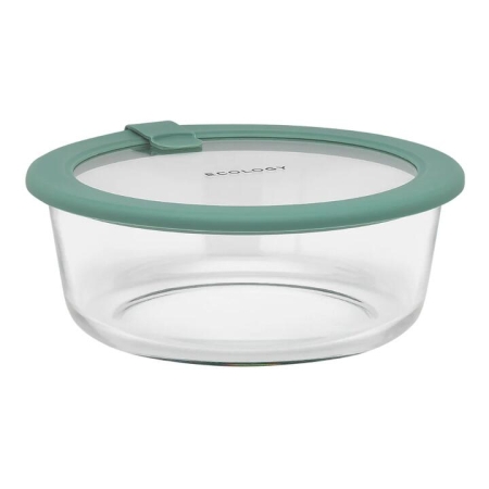 Ecology Store Round Glass Food Container 950ml