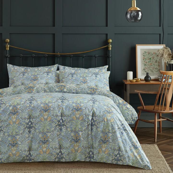 William Morris Woodland Weeds Quilt Cover Set-King