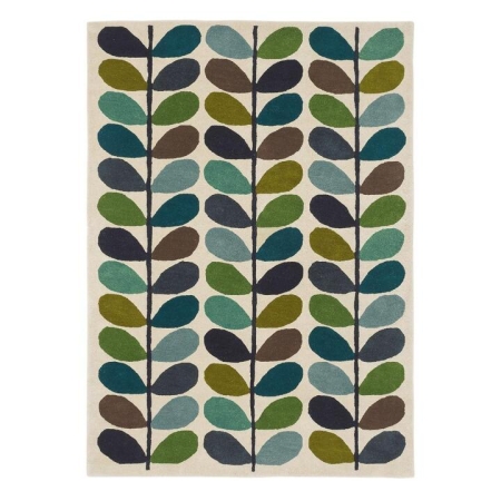 Orla Kiely Stem Kingfisher Rug-230 x 160cm