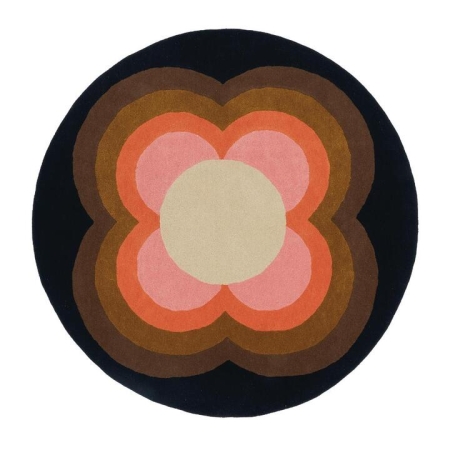 Orla Kiely Sunflower Round Rug-200 x 200cm