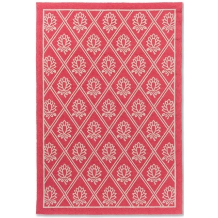 Laura Ashley Porchester Outdoor Rug Poppy Red-200 x 140cm