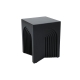 Maestro Furniture Laurance Modern Stylish Squre End Lamp Side Table Black