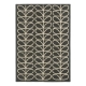 Orla Kiely Linear Stem Rug Slate-180 x 120cm