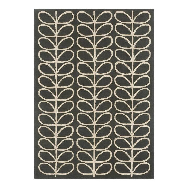 Orla Kiely Linear Stem Rug Slate-280 x 200cm