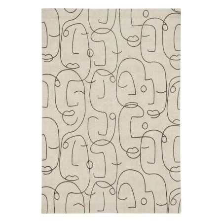 Scion Epsilon Rug Charcoal-280 x 200cm