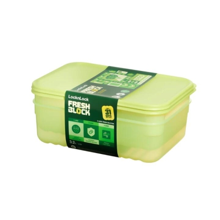 LocknLock Fresh Block 2 Piece Set 3.2L