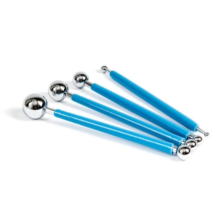 Mondo Fondant Ball Tool 4 Piece Set