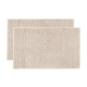 Bambury Elvire Set of 2 Bath Mats
