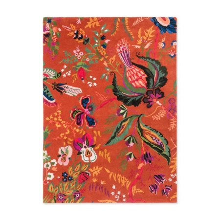 Harlequin X Sophie Robinson Wonderland Floral Rug Amber/Lapis-240 x 170cm
