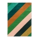 Harlequin X Sophie Robinson Sherbet Stripe Rug Emerald/Amber-200 x 140cm