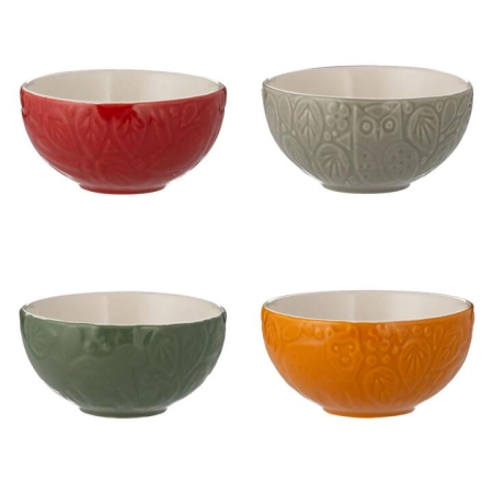Mason Cash In The Forest Set Of 4 Prep Bowls