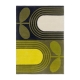 Orla Kiely Striped Tulip Rug Seagrass-230 x 160cm