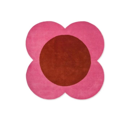 Orla Kiely Flower Spot Round Rug-150 x 150cm