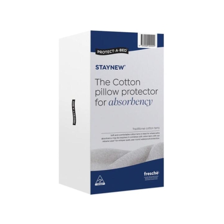 Protect-A-Bed Staynew Cotton Terry Pillow Protector