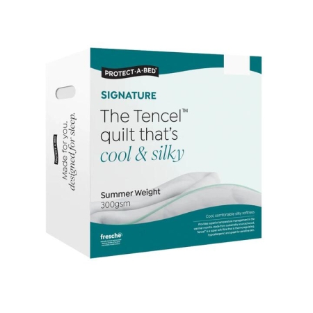 Protect-A-Bed Signature Tencel Summer Quilt-Double