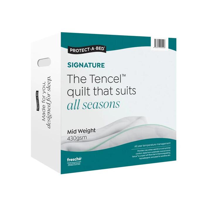 Protect-A-Bed Signature Tencel Mid Weight Quilt-King