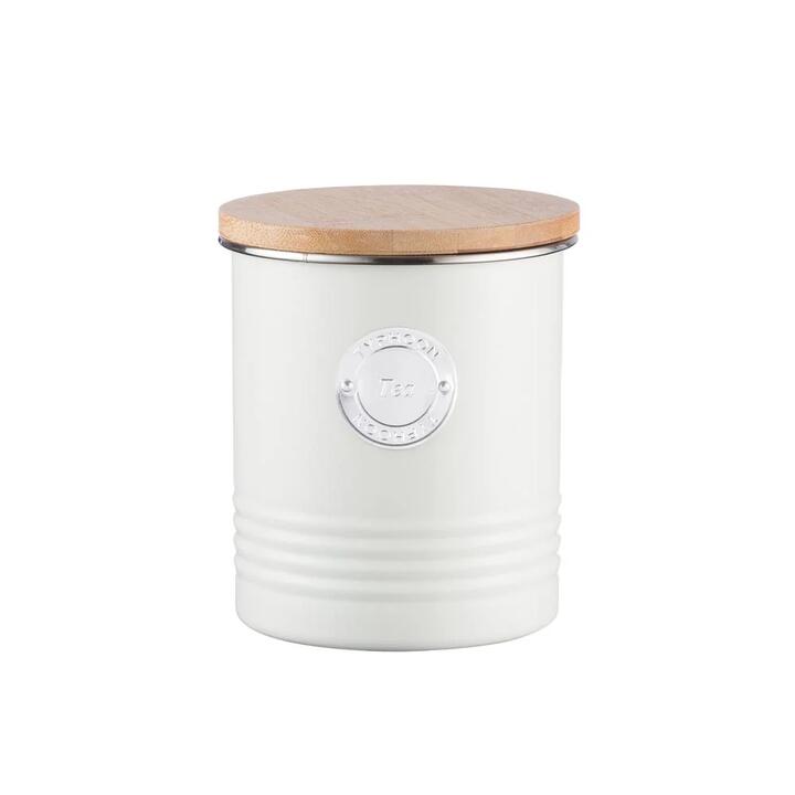 Living Tea Caniser 1L Cream Size 12X14X12cm by Typhoon