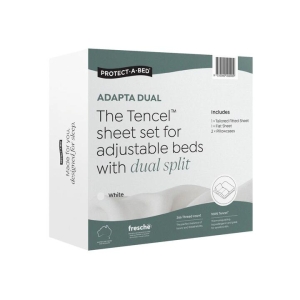 Protect-A-Bed Adapta Dual Tencel Jersey Fitted Sheet Set-Split King