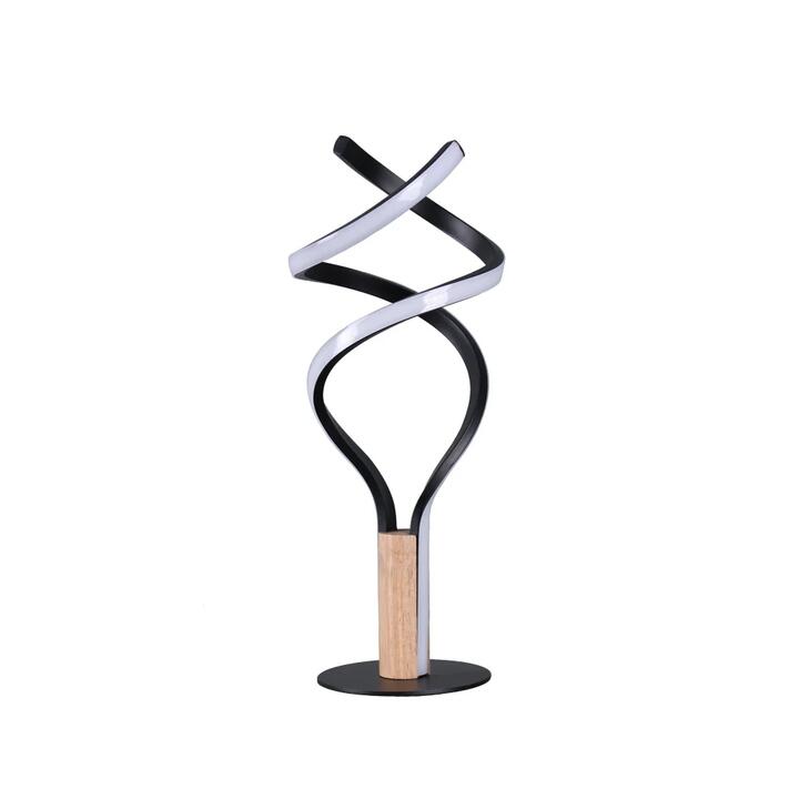 Vechio Modern LED Desk Table Light Lamp Metal/Wood