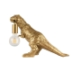T-Rex Bite Shape Desk Table Light Lamp Gold