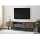 Dione Lowline TV Stand Entertainment 180cm 3 -Doors Columbia/Dark Grey