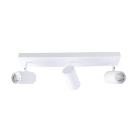 Aster Modern 3-Light Flush Ceiling Spot Track Light Lamp White
