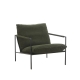 Maestro Furniture Kaylen Fabric Relaxing Accent Lounge Chair Metal Frame Green