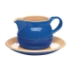 Chasseur Gravy Boat With Saucer 450ml Blue