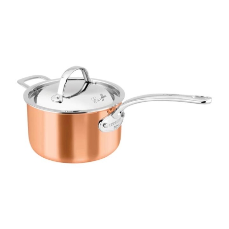 Chasseur Escoffier Induction Saucepan With Helper Handle 20cm 3L