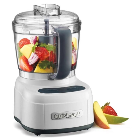 Mini Prep Food Processor in White by Cuisinart-White