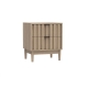 Maestro Furniture Dalia Modern 2-Drawer Nightstand Bedside Table Oak
