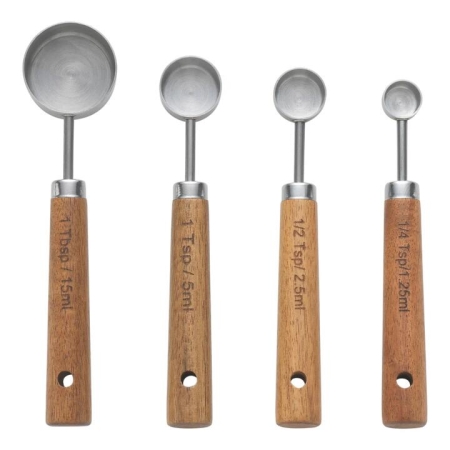 Ecology Provisions Set Of 4 Measuring Spoons