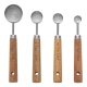 Ecology Provisions Set Of 4 Measuring Spoons