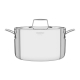 Tramontina Grano Triply Clad Stainless Steel Deep Casserole 24cm 5.8L