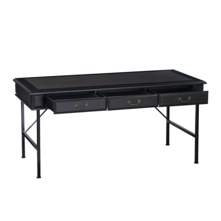 Maestro Furniture Norwich Executive Manager Study Home Office Writing Desk 160cm Espresso