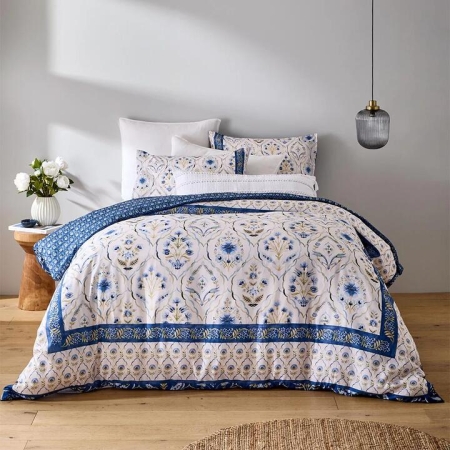 Adorn Living Adeline Quilt Cover Set-Queen