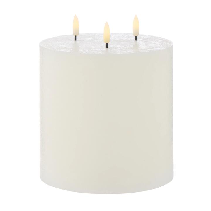 Amalfi Hughe LED Pillar Flickering Candle-15x15cm