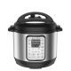 DUO Plus Stainless Steel Multi Cooker 5.7L Size 34.7X33.7X37.2cm by Instant Pot