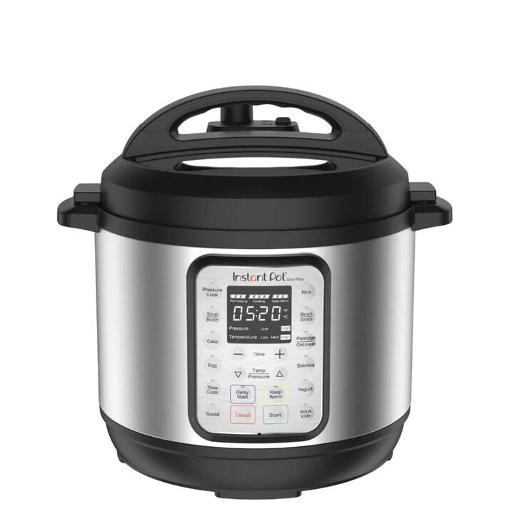 DUO Plus Stainless Steel Multi Cooker 5.7L Size 34.7X33.7X37.2cm by Instant Pot