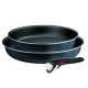 Tefal Ingenio So'Light Induction Non Stick 3 Piece Frypan Set