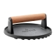 GRYLT Cast Iron Burger Press