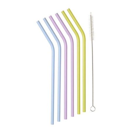 HAYDAE COLLECTIVE Set of 6 Reusable Straws