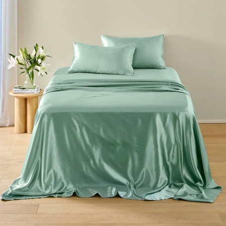 MyHouse Satin Sheet Set-Queen