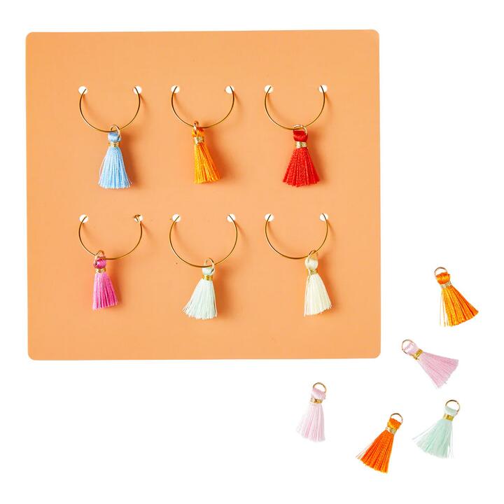 MyHouse Calypso Set of 12 Wine Charms