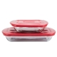 Anchor Hocking Essentials 4 Piece Bakeware Bundle Cherry