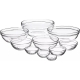 Anchor Hocking Set of 10 Mixing Bowls