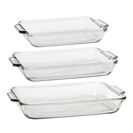 Anchor Hocking Oven Basics 3 Piece Rectangle Bundle
